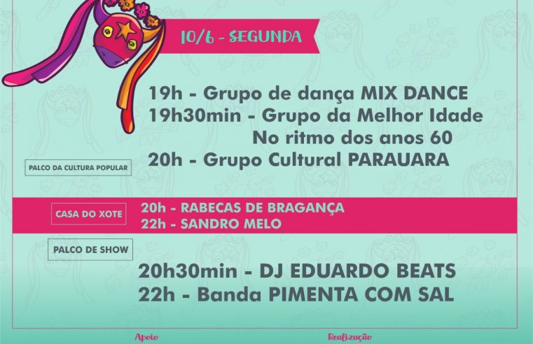 Programação Festival Junino
