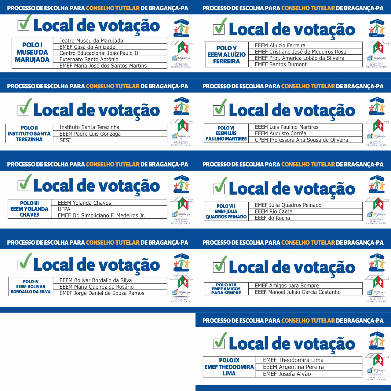 ELEIÇÃO CONSELHO TUTELAR 2019