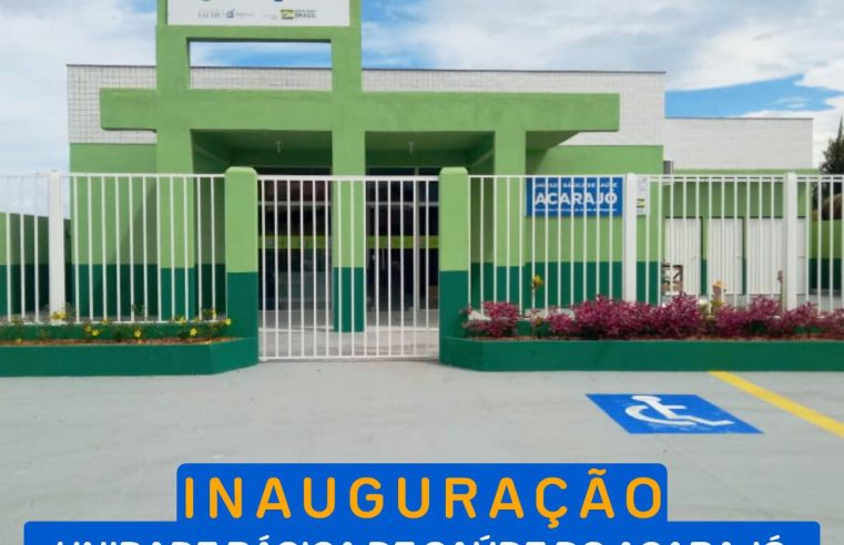 Inaugaração UBS Acarajo