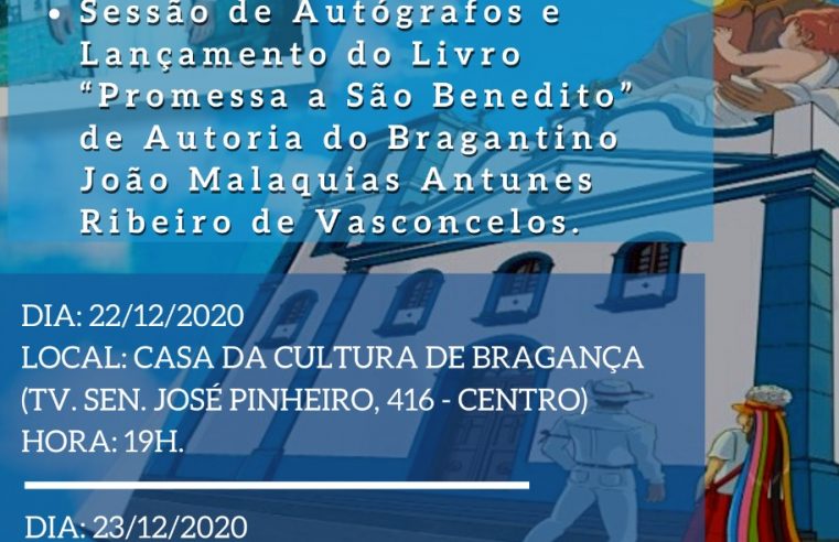 LANÇAMENTO DO LIVRO PROMESSA A SÃO BENEDITO