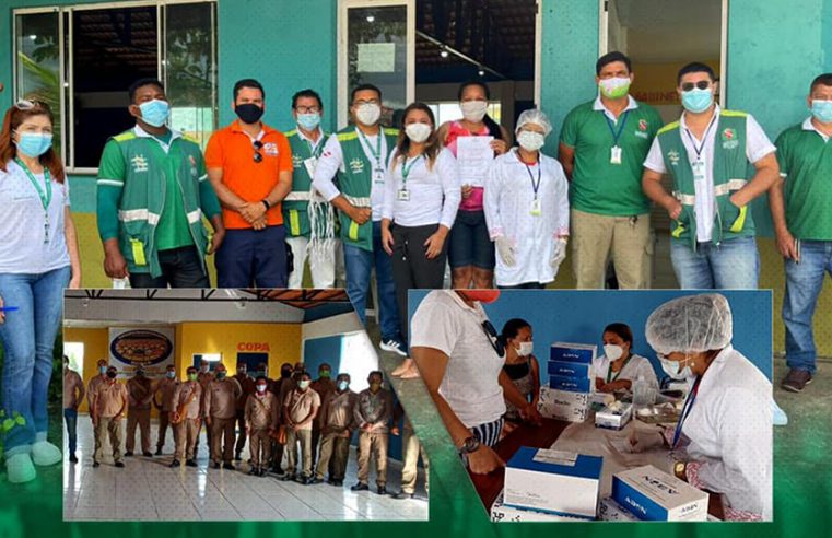 Orientação e prevenção contra doenças de vinculação hídrica.
