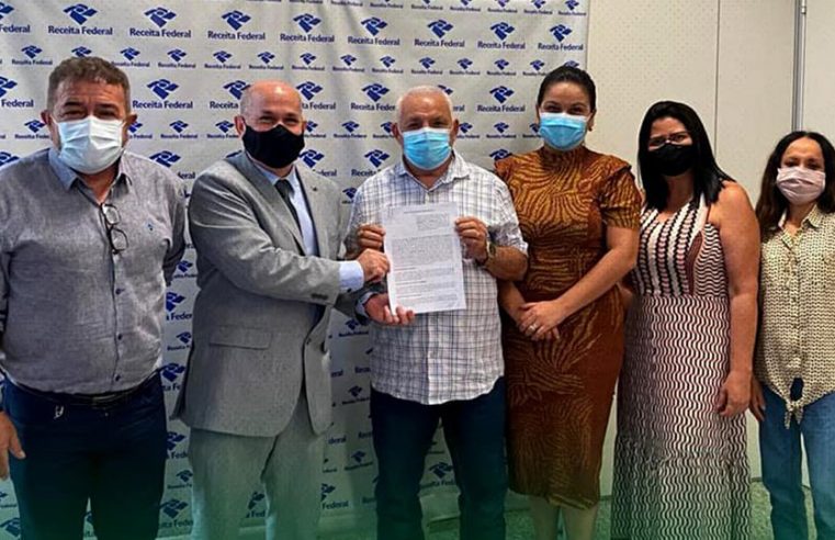 Prefeitura de Bragança assina acordo de cooperação técnica com a Receita Federal.
