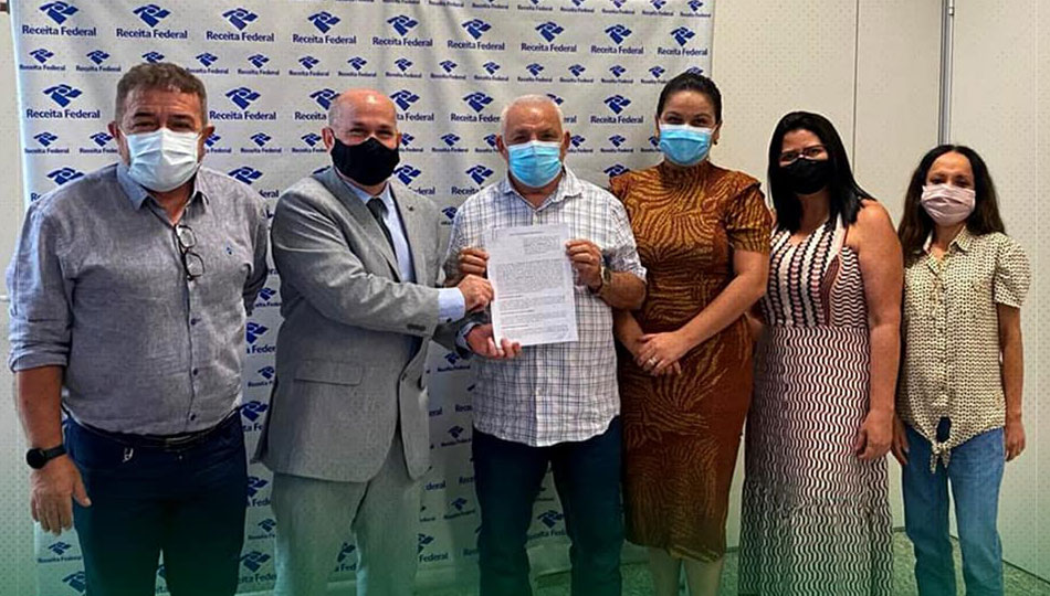 Prefeitura de Bragança assina acordo de cooperação técnica com a Receita Federal.