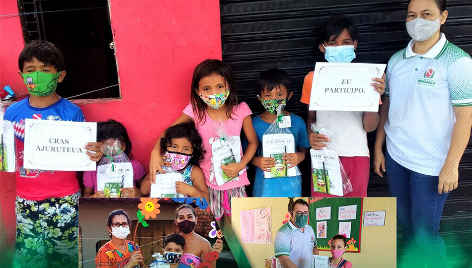 Entrega de atividades remotas aos adolescentes usuários dos CRAS.