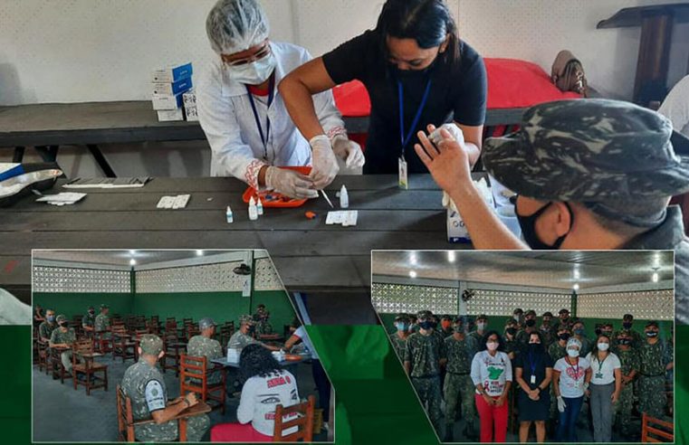 Testagem de HIV, SÍFILIS, HEPATITE B e C, para Tiro de Guerra de Bragança.