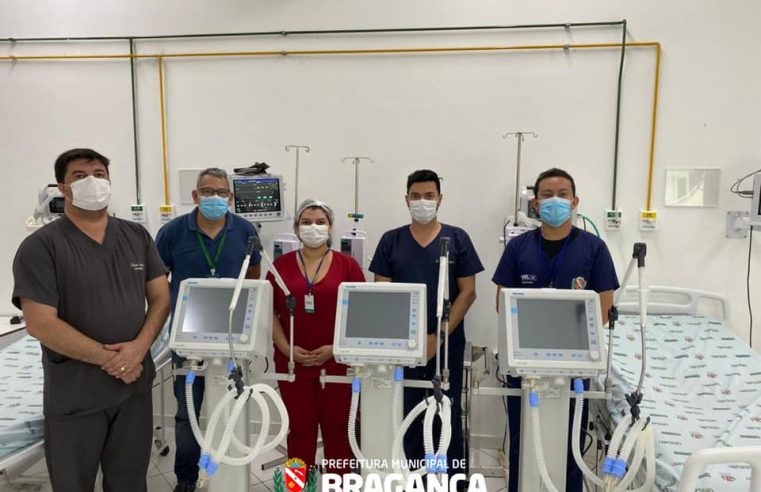 Prefeitura de Bragança recebe equipamentos do Ministério da Saúde.