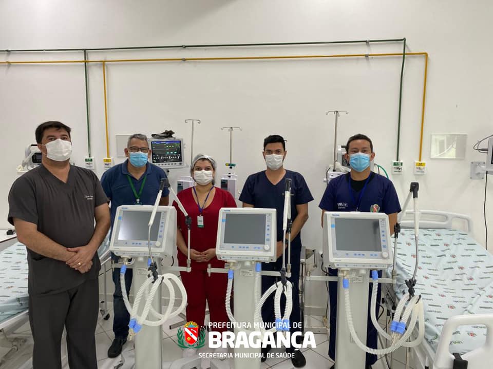 Prefeitura de Bragança recebe equipamentos do Ministério da Saúde.