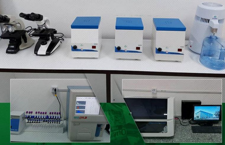 Novos equipamentos para o Laboratório da SEMUSB.