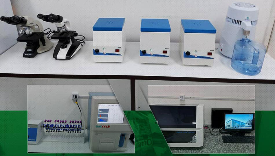 Novos equipamentos para o Laboratório da SEMUSB.