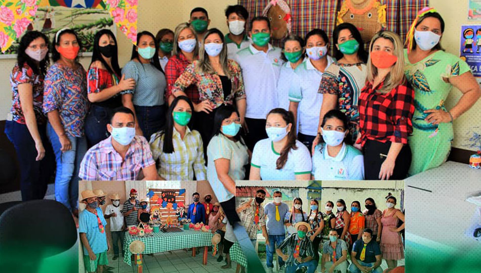 Viva São João na rede SUAS da secretaria de trabalho e promoção social.