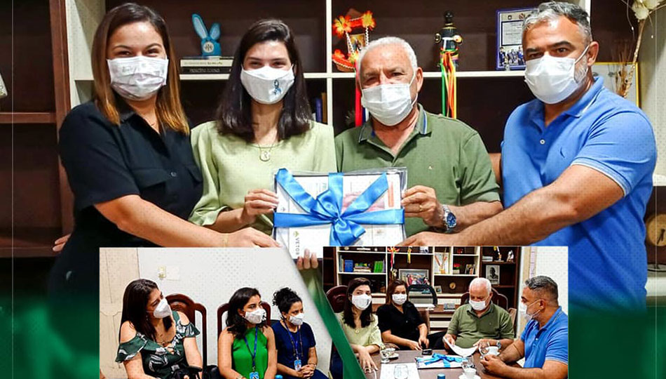 Visita da coordenadora estadual de Políticas para o Autismo.