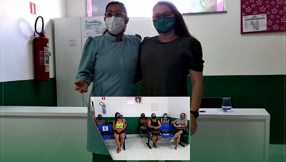 Coordenadoria Municipal Da Mulher realiza palestra no Centro de Atenção á Saúde da Mulher (CASM).