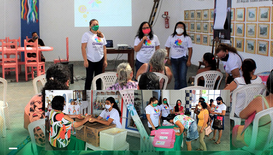 Coordenadoria Municipal da Mulher realiza Oficina do “Projeto Girândola”.