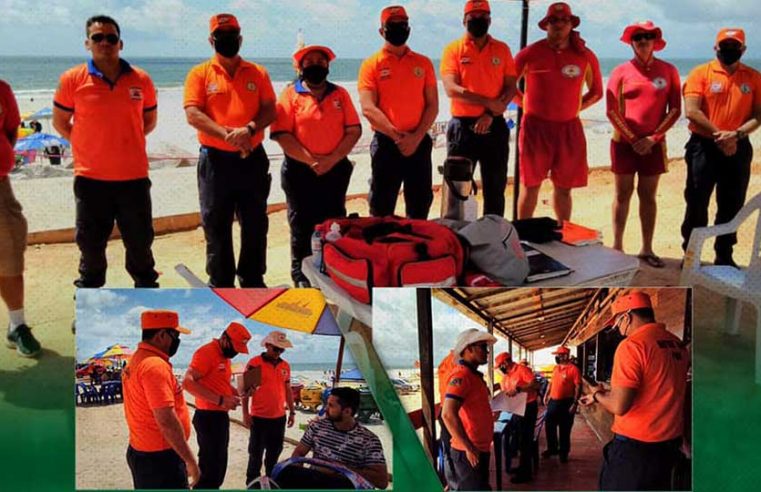 Prefeitura de Bragança realizou ação na praia de Ajuruteua, por meio da Defesa Civil.