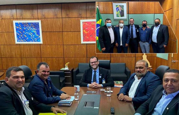 Visita a Secretaria Nacional de Aquicultura e Pesca.