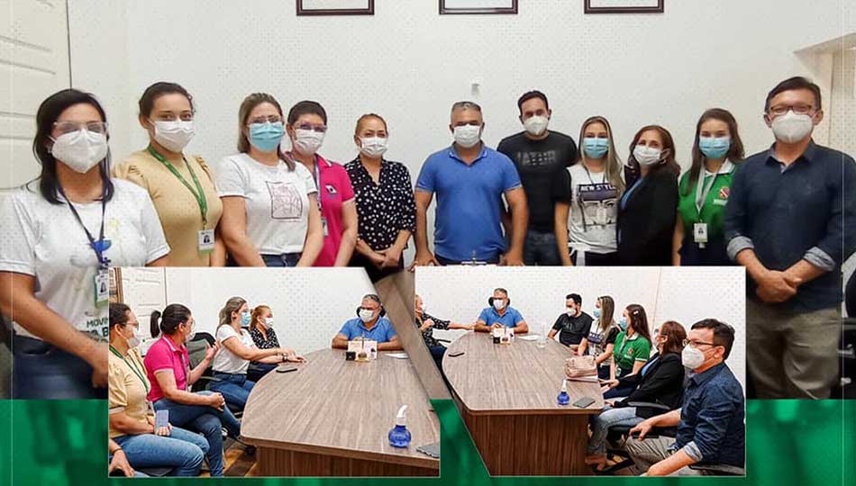 Reunião com a Coordenação Estadual da Saúde da Criança.