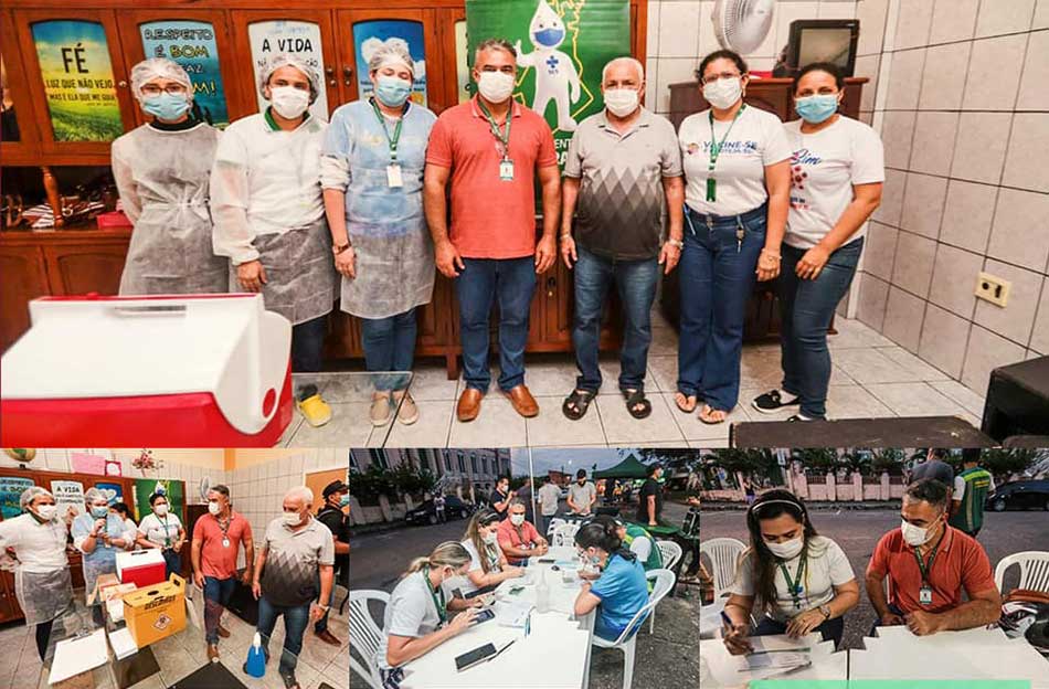 Continua a imunização para pessoas de 18 e 19 anos.