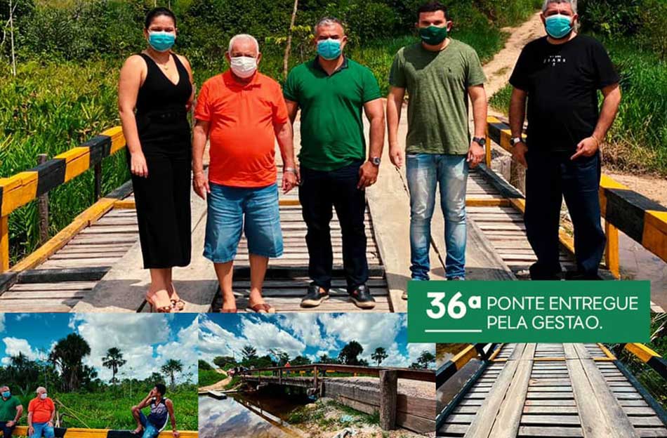 36ª Ponte entregue pela gestão.