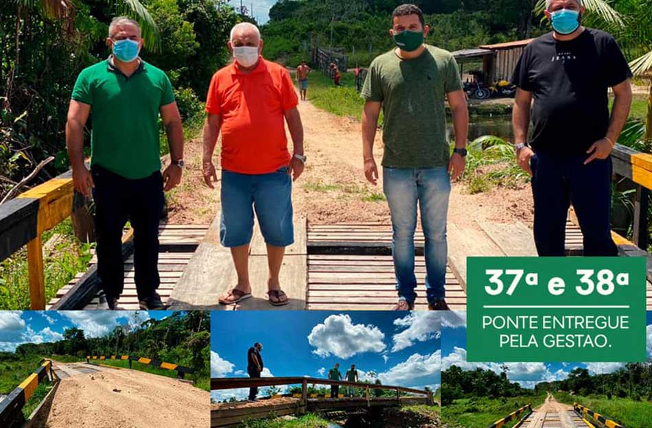 37ª e 38ª ponte entregue pela gestão.