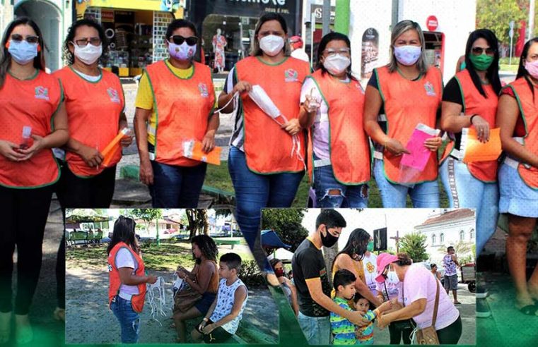 Campanha de conscientização e orientações na garantia de direitos da criança e adolescente aos veranistas que frequentam a praia de Ajuruteua em Bragança.