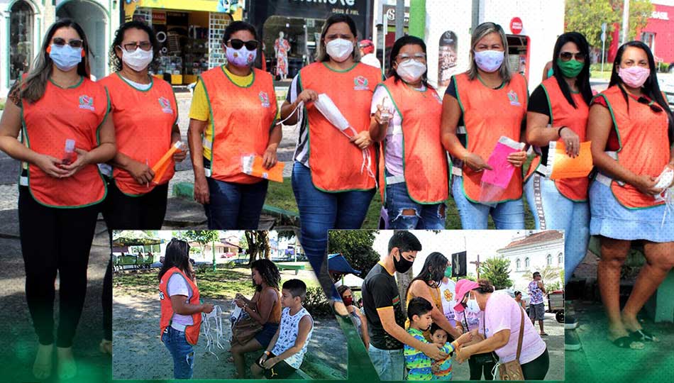 Campanha de conscientização e orientações na garantia de direitos da criança e adolescente aos veranistas que frequentam a praia de Ajuruteua em Bragança.