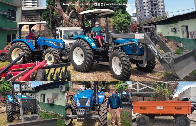 Aquisição de equipamentos.