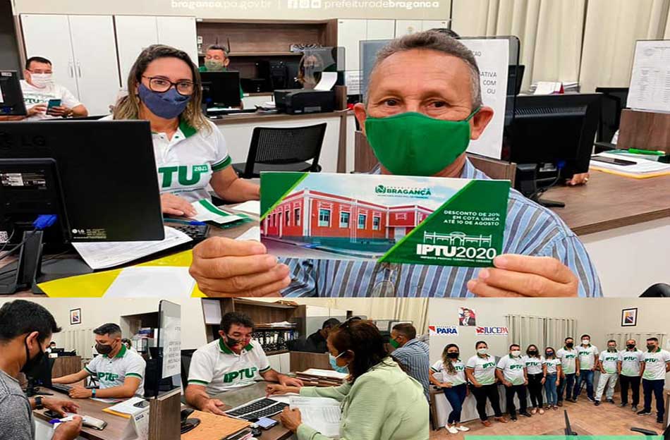 Prorrogado o pagamento do IPTU.