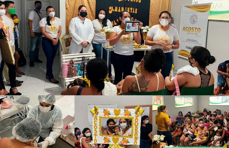 Campanha Agosto Dourado na UBS do Bacuriteua.