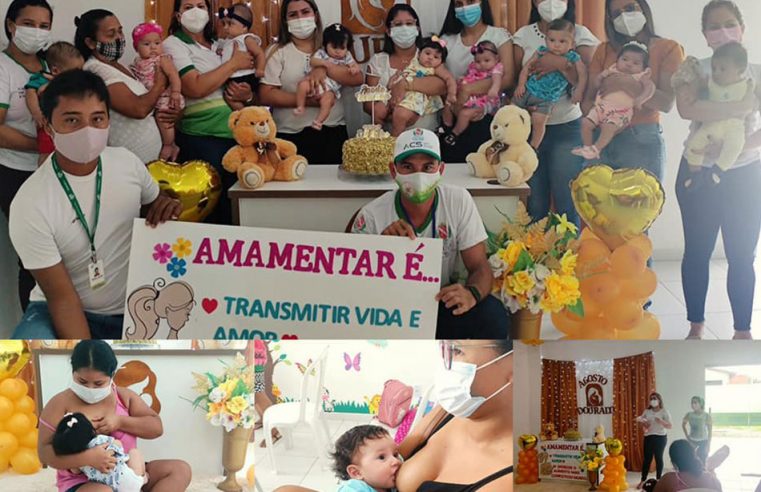 Campanha Agosto Dourado na UBS do Engenho