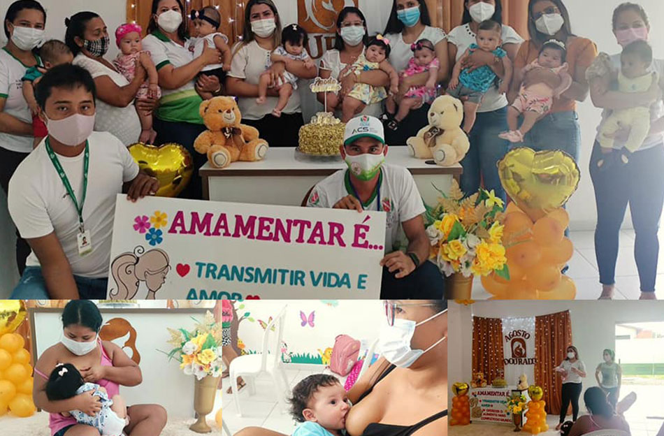 Campanha Agosto Dourado na UBS do Engenho