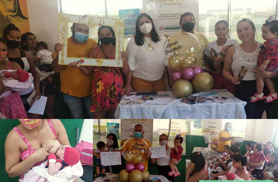 Campanha Agosto Dourado, na Unidade Básica de Saúde (UBS)/Acarpará