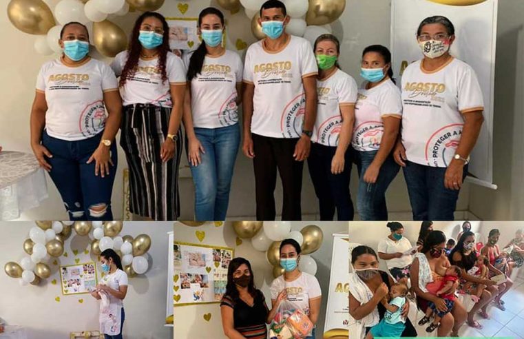 Campanha Agosto Dourado na UBS do Cacoal.