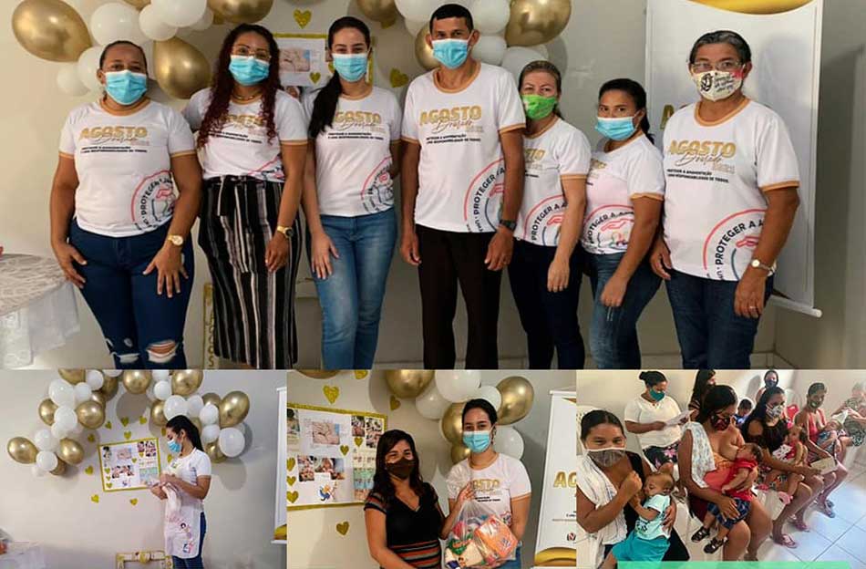 Campanha Agosto Dourado na UBS do Cacoal.