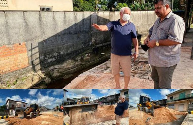 Prefeitura libera a passagem na nova ponte da Av. Polidório Coelho.