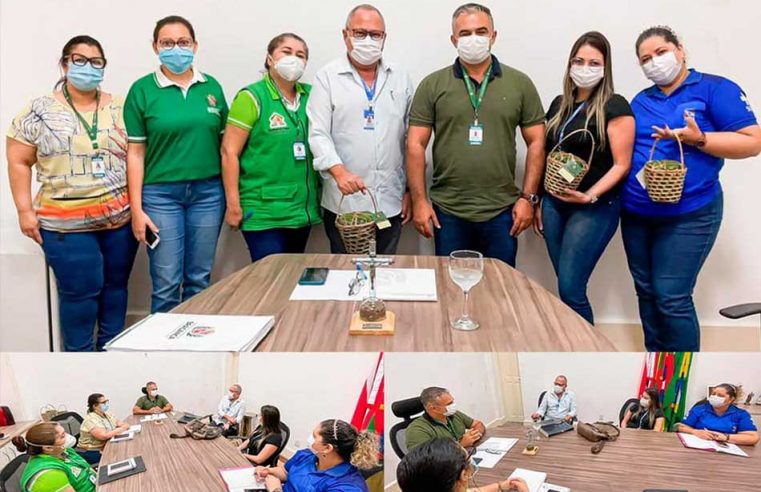 Visita da coordenação estadual do programa Melhor em Casa.