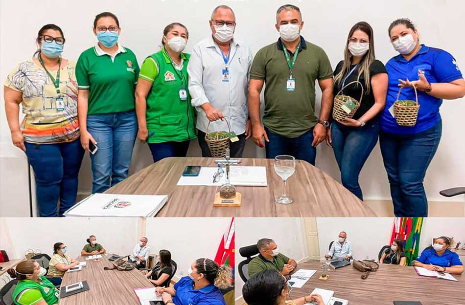 Visita da coordenação estadual do programa Melhor em Casa.