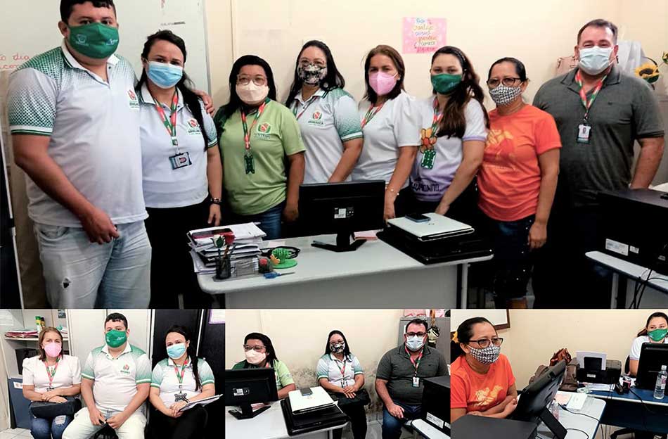 REUNIÃO COM OS COORDENADORES DOS CRAS E CREAS.