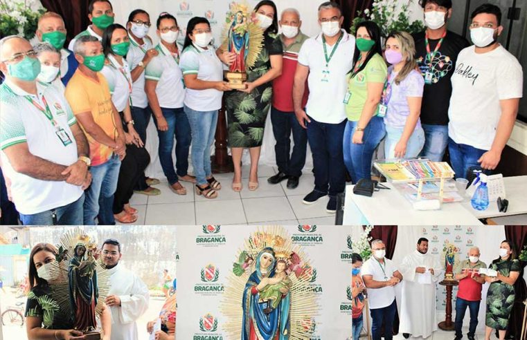 SEMTRAPS RECEBE A IMAGEM PEREGRINA DE NOSSA SENHORA DO PERPÉTUO SOCORRO.