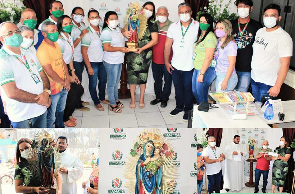 SEMTRAPS RECEBE A IMAGEM PEREGRINA DE NOSSA SENHORA DO PERPÉTUO SOCORRO.