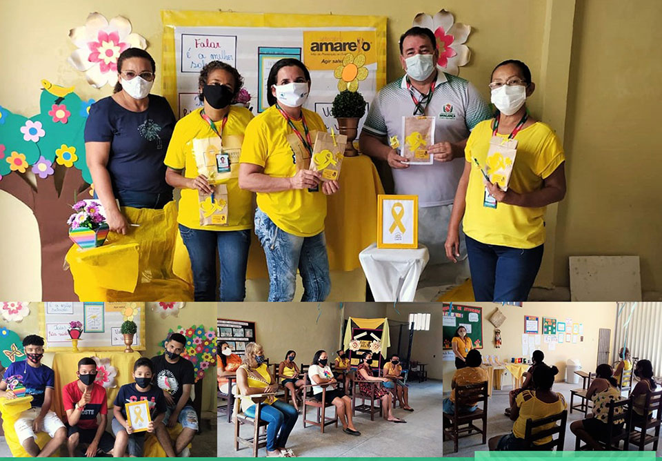 CRAS CAETÉ REALIZA PALESTRA NA CAPANHA DE COMBATE E PREVENÇÃO AO SUICÍDIO.