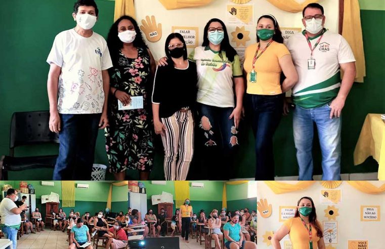 PALESTRA EM PROL AO “SETEMBRO AMARELO” NA COMUNIDADE DO RIO GRANDE.
