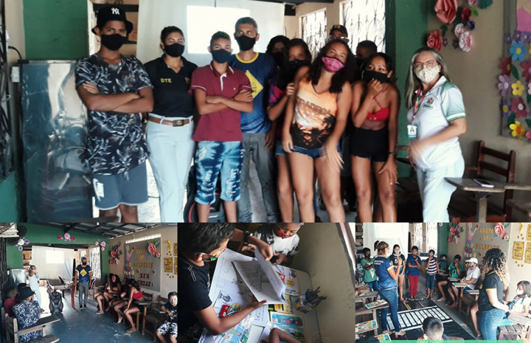 PALESTRA COM A EQUIPE DE EDUCAÇÃO DO TRÂNSITO (DEMUTRAN).