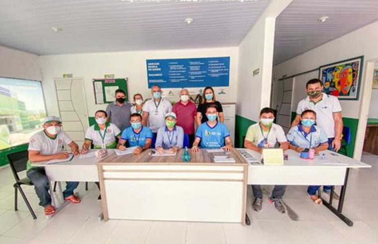 Visita a Unidade Básica de Saúde (UBS) da comunidade do Maçarico.