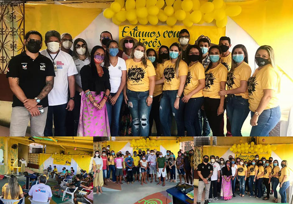 Prefeitura de Bragança realiza manhã de cuidados à saúde mental, no CAPS AD.