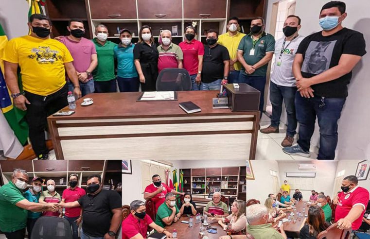Reunião com moradores do Treme.