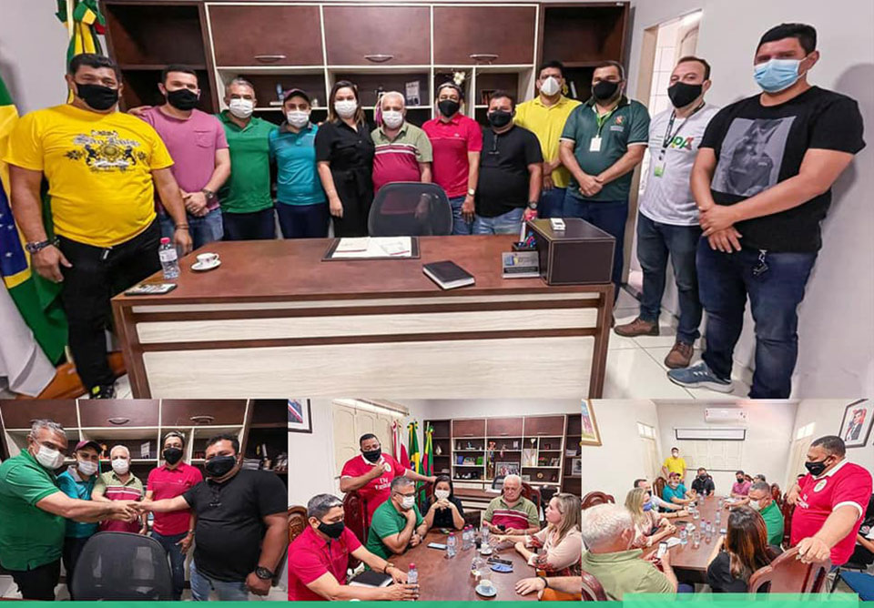 Reunião com moradores do Treme.