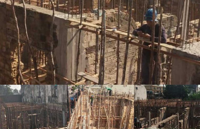 Reconstrução do Palacete Augusto Corrêa.