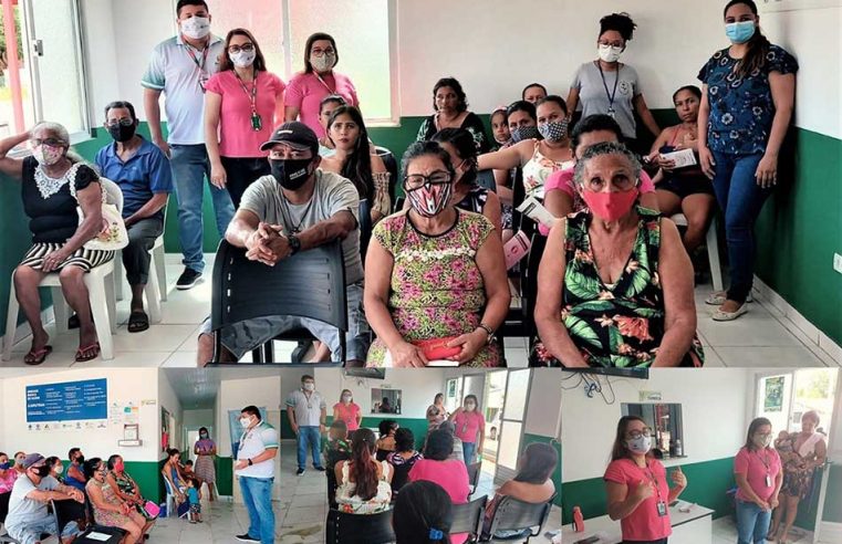 DIVULGAÇÃO DOS SERVIÇOS NA UNIDADE BÁSICA DE SAÚDE NA VILA DO BONIFÁCIO.