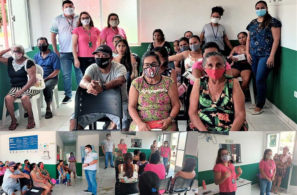 DIVULGAÇÃO DOS SERVIÇOS NA UNIDADE BÁSICA DE SAÚDE NA VILA DO BONIFÁCIO.