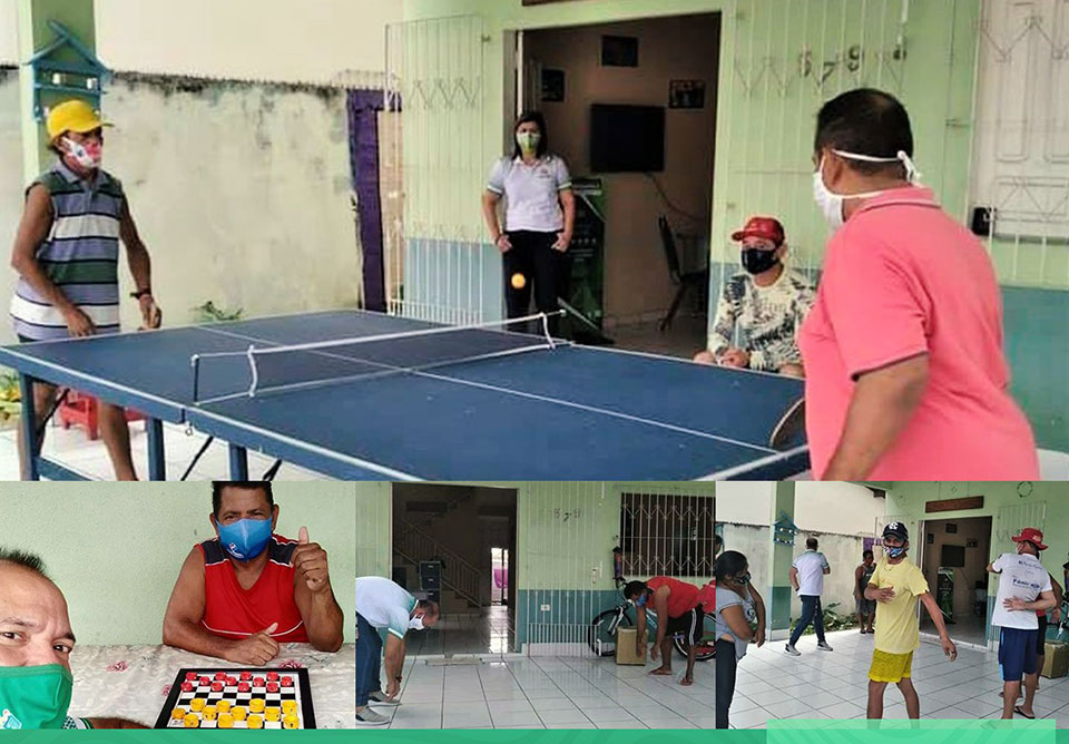 PESSOAS EM SITUAÇÃO DE RUA REALIZAM A PRÁTICA DE ATIVIDADES FÍSICAS